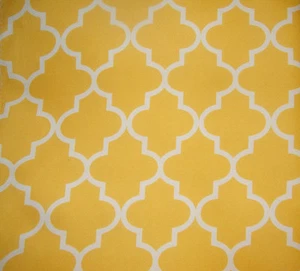 Outdoor Upholstery Moroccan yellow Waterproof  Canvas fabric 60" wide - Picture 1 of 1