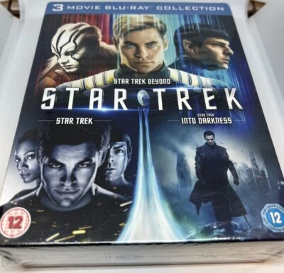 Star Trek 3 Movie Blu-Ray Collection BoxSet New and Sealed - Image 1 of 4