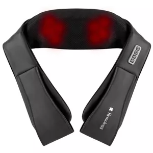 3D Neck Back Shiatsu Massager Electric With Heat, Deep Tissue Kneading Health AU - Picture 1 of 15