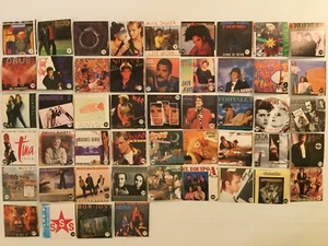 Lote 49 Cromos portadas de discos de vinilo de los años 80 - Imagen 1 de 5