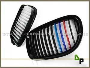 Gloss Black with M Metallic Color Front Grille For 2009-2015 BMW 740i 750i 760i - Bild 1 von 2