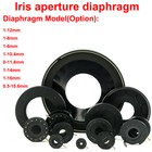 0.5-12mmAdjustable Mechanical Iris Diaphragm Microscope Module Camera LenAdapter