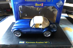 Modell 1:18 Revell ** Wiesmann Roadster MF3 ** seltene Farbe BLAU - NEU mit OVP - Bild 1 von 9
