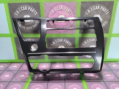 Honda Civic 2013 radio y aire acondicionado moldura marco bisel solo 77250-TR6-C0 OEM Foto 1 de 4