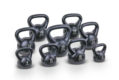Kettlebell - Kugelhantel - Rundgewicht - 2 4 6 8 10 12 14 16 20 kg - trenas