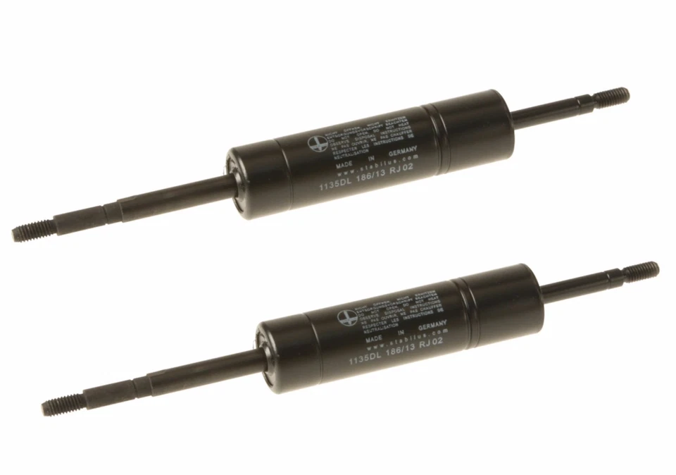 Mercedes W126 380SE 420SEL 560SEL 500SEC Set of 2 Engine Shock Absorbers OEM - Image 1 of 1