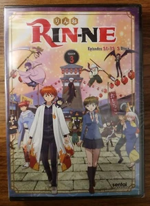 RIN-NE Season 3: Complete Collection [Ep.51-75]- DVD 5 Disc Set - NEW & SEALED - Bild 1 von 2