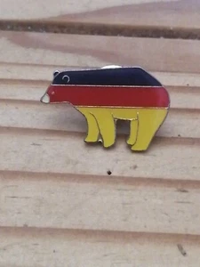 Pin's Pins Pin LAPEL Drapeau Pays Étranger FLAG OURS "ALLEMAGNE"  - Picture 1 of 1