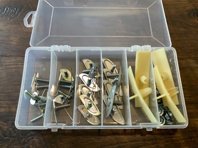 52 piezas para Ford Lincoln Mercury molduras molduras clips con tuercas y clips de nylon Foto 1 de 2