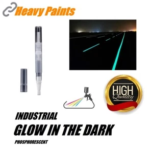 Glow In The Dark Industrial Enamel Phosphorescent Paint Pen 30ml Green - Picture 1 of 3