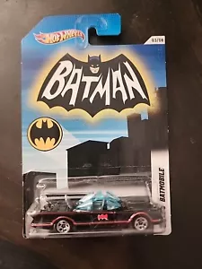 Hot Wheels Batman 1966 T.V Batmobile 03/08 Mattel 2011 - Picture 1 of 4