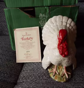 Royal Doulton Bernard Matthew’s White Turkey Figurine 1990 - Picture 1 of 5