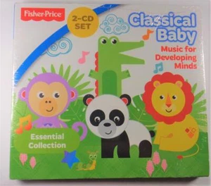 CLASSICAL BABY MUSIC FOR DEVELOPING MINDS FISHER-PRICE CHILDREN'S MUSIC 2-CD SET - Picture 1 of 2