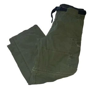 Abercrombie & Fitch Paratroops Tactical Cargo Pants Men Size XL Convertible - Picture 1 of 11