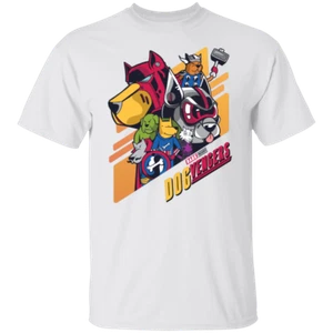 Hund T-Shirt DogVengers T-Shirt lustig Superheld Tee Hund Film Parodie Avengers Hund - Bild 1 von 18