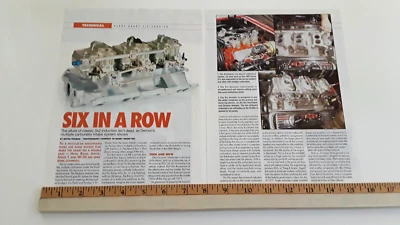 BARRY GRANT DEMON SIX SHOOTER CARBURETOR 3X2 INDUCTION ORIGINAL 2006 ARTICLE - Image 1 of 3