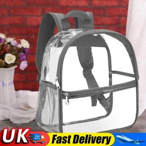 Mujeres Mochilas Transparentes Moda Transparente PVC Estudiantes Bolsos Escolares (estilo 2) Reino Unido - Imagen 1 de 7