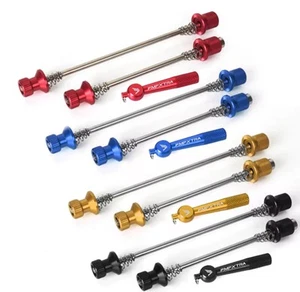 MTB Wheel Quick Release Skewers Locking Security Road Bike Anti Theft Skewer Set - Picture 1 of 6