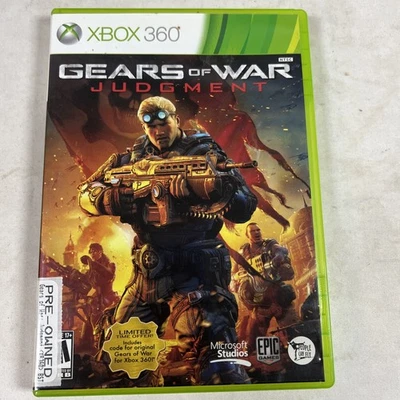 Gears of War Judgment Xbox 360 Video Game  Mature Epic Games - Image 1 of 4