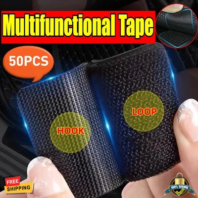 30/50pcs Carpet Fixing Stickers Strong Adhesive Non-Slip Floor Mat Grips - Image 1 of 4