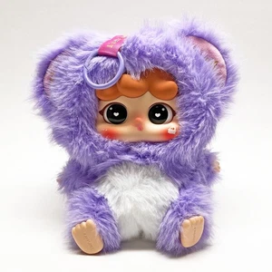 Llavero colgante de felpa púrpura 'Grape Lily' fiesta bosque MIGO - Imagen 1 de 5