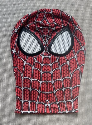 Máscara de Spiderman ojos parpadea disfraz de cosplay adulto Halloween Foto 1 de 3