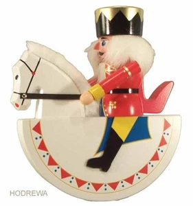 Rider King Red 10 3/16in New Nutcracker Christmas Figures Wood - Picture 1 of 1