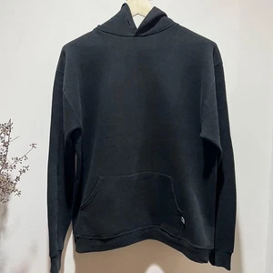 Russell 80s USA Made Black Hoodie Sweatshirt Men VL Used - Picture 1 of 15