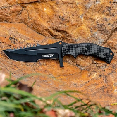 2 PIEZAS 8,5 pulgadas Cuchillos tácticos Cuchillos de hoja fija con funda Cuchillos de caza Foto 1 de 4