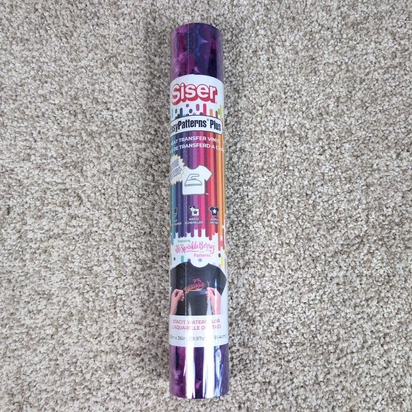 Siser EasyPatterns Plus Staci's Watercolor HTV Heat Transfer Vinyl - Image 1 of 4