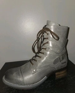 Mujeres Taos Crave Botas Acero Carbón Botas de Combate Talla 40 EE. UU. 9 - Imagen 1 de 10
