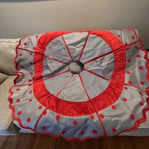 Retired Mackenzie Childs Wonderland Tree Skirt 58” Brand New Rare - Picture 1 of 11