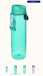 Sistema Hydrate Tritan Active Flip Top Water Bottle 1 Litres - GREEN school Gym - Picture 1 of 1