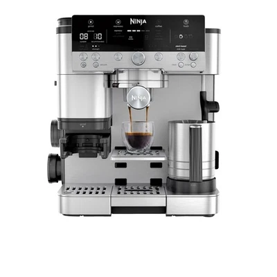 NINJA ES601EU Luxe™ Café Espressomaschine Schwarz/Eedelstahl