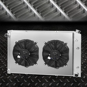 2-Row Performance Radiator Replacement+Fan for 81-86 Chevy C/K Series 5.0L 5.7L - Picture 1 of 5