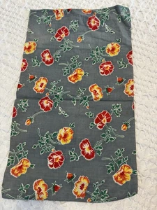 VINTAGE MEHL ZUCKER FUTTERSACK GEÖFFNETER BEUTEL FLORAL - Bild 1 von 11