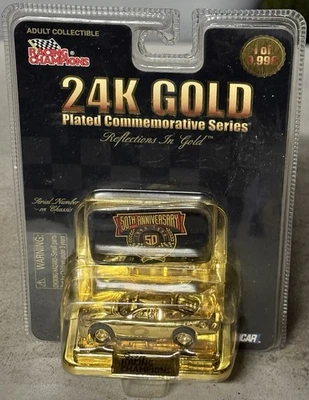 1998 Racing Champions Mark Martin #6 Eagle One 24K Gold Plated Series 1 Of 9998 - Image 1 of 3