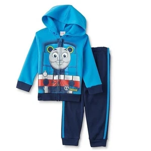 Thomas the Train Toddler Little Boys 2 Piece Fleece Hoodie Jacket & Pants - Picture 1 of 3