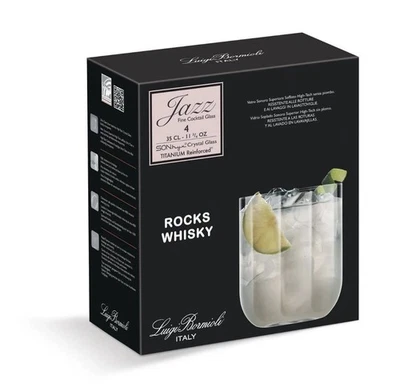 VASOS DE WHISKY JAZZ ROCKS 11,75 OZ (JUEGO DE 4) Foto 1 de 4
