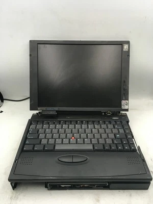 HP OMNIBOOK 5700CT - FOR PARTS/DAMAGED CASE - Intel Pentium - 32MB RAM -READ- BB - Image 1 of 4