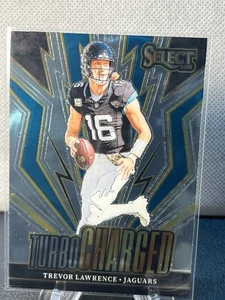 2023 Panini Select Trevor Lawrence Turbocharged #TUR-TLA Jaguars - Bild 1 von 2