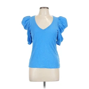 Nation Ltd Celine Puffärmel Top royalblau Gr. L - Bild 1 von 8