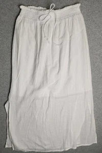 Bae The Label White Long Skirt Boho Gypsy Summer Size AU 10 US 6 - Imagen 1 de 9