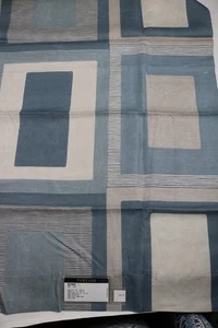 Lee Jofa Threads 32"x25" Fabric Remnant "Moro" Color Blue Linen Made in Austria - Picture 1 of 7