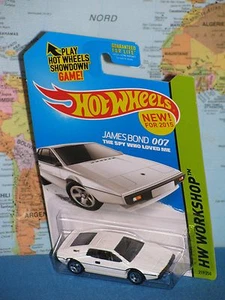 HOT WHEELS JAMES BOND 007 LOTUS ESPRIT S1 #219/250 HW WORKSHOP BRAND NEW & RARE - Picture 1 of 8