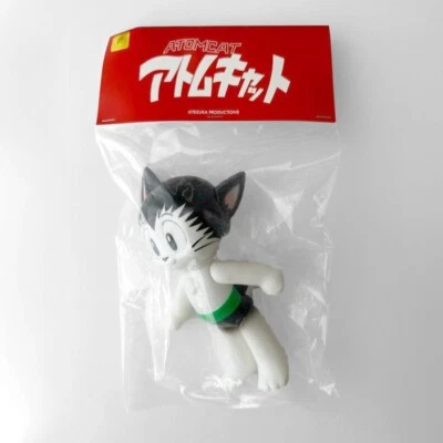DINER Atom Cat Vinilo Suave Blanco y Negro 6.3" Astro Boy Osamu Tezuka Sofubi Japón Foto 1 de 4