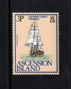Ascensión 1979 H.M.S. Resolution Ship Captain Cooks Ship MNH SG 242 - Imagen 1 de 1