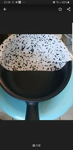 Fonduetopf Caquelon schwarz, Käsefondue, Schokoladenfondue Top - Bild 1 von 1