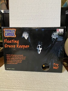 TOTALLY GHOUL Floating Grave Keeper Lights & Animated Halloween Prop by Gemmy - Picture 1 of 6