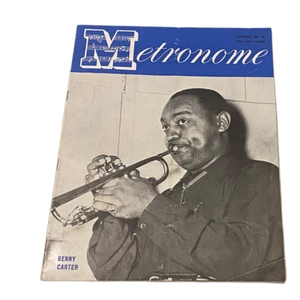 Vintage Metronome Music Magazine September 1944 Benny Carter Jazz Looks Ahead VG - Picture 1 of 3